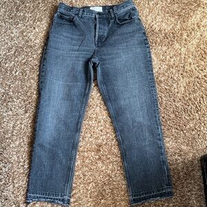 Everlane The Cheeky Gray-Black Jeans